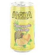Aloha Maid Pineapple Orange 11.5 Oz Can (Pack Of 12) Hawaiian Drink - $59.39