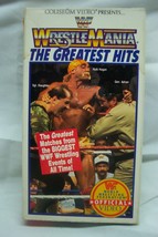 Vintage 1992 Wwf Wwe Wrestle Mania The Greatest Hits Vhs Video Hulk Hogan - £11.68 GBP