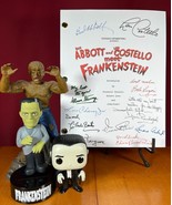 Abbott and Costello Meet Frankenstein Script Signed- Autograph Reprints-... - $24.99