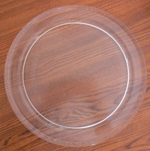 12 1/2&quot; GE GLASS TURNTABLE PLATE / TRAY WB49X10021 Used Clean - $34.29
