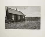 Tom Adams Photography Black &amp; White Sumpter Cabin Oregon Matted Photo Art - £17.41 GBP