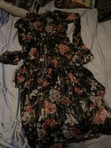 Anthropologie Rahi Cali Beautiful Bohemian Floral Silk Dress Size S - £21.74 GBP