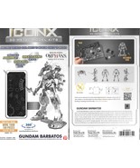 Mobile Suit Gundam Barbatos Metal Earth ICONX 3D Steel Model Kit NEW SEALED - £19.89 GBP