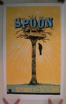 The Fillmore September 24 Worrying Picture Screen Printing Spoon Poster-... - $179.72