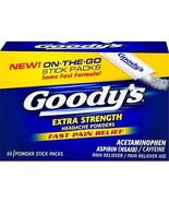 50 Goody&#39;s Headache Powder Aspirin nsaid Acetaminophen Fast Pain Relieve... - $34.90 CAD