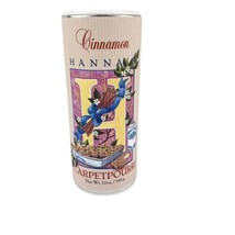 Cinnamon Carpet Powder Hanna&#39;s Carpetpourri Fragrance 12 oz NOS Sealed 1994 USA - £11.60 GBP