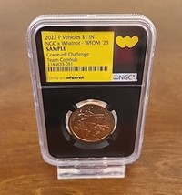 2023-P Whatnot $1 Vehicles NGC Grade-Off Challenge Coin Team CoinHub - £44.83 GBP