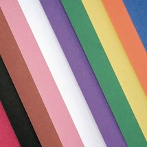 Construction Paper, Assorted Colors, 9 Inches X 12 Inches, 50 Sheets, Heavyweigh - £11.98 GBP