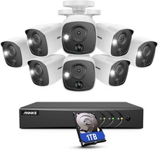 Annke Home Wired Camera Security System, 8Ch 5Mp Light H. - £307.15 GBP