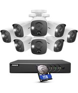 Annke Home Wired Camera Security System, 8Ch 5Mp Light H. - £306.64 GBP
