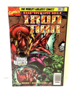 THE INVINCIBLE IRON MAN #12 OCT 1997 MARVEL HEROES REUNITED Part 3 COMIC... - $5.86