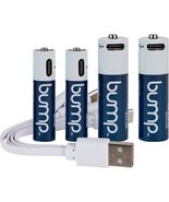 4Pcs 1.5V 2600mWh AA / AAA Battery Type-C USB Rechargeable Lithium ion B... - $16.99