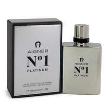 Aigner No. 1 Platinum by Etienne Aigner Eau De Toilette Spray 3.4 oz - $52.95