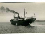 Norco Danish Coastal Ship Real Photo Postcard - $39.70