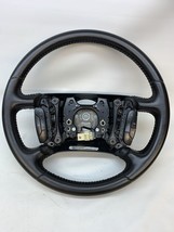 2006 2007 2008 2009 2010 2011 CADILLAC DTS STEERING WHEEL Leather Black - £61.90 GBP
