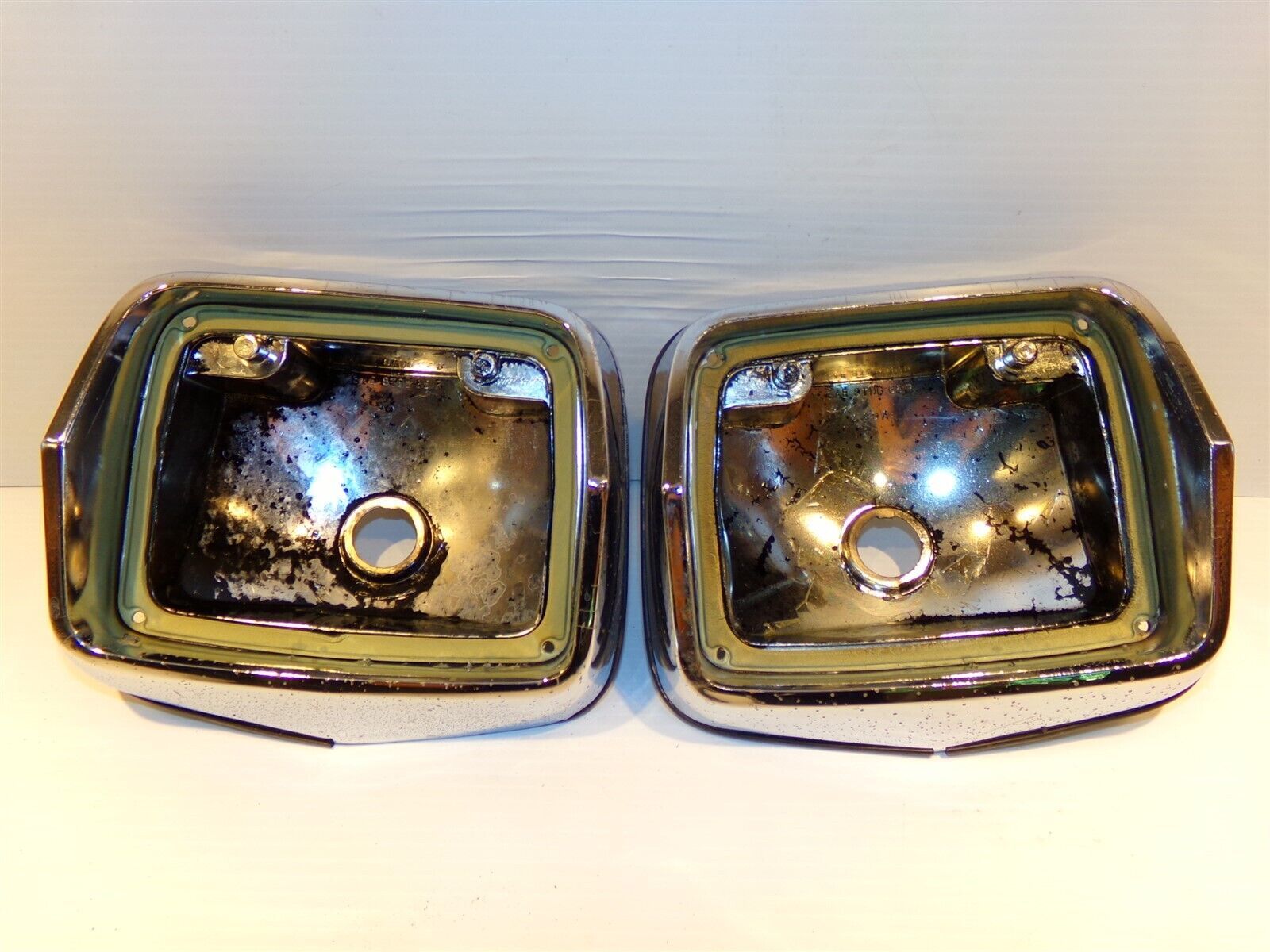1965 Plymouth Satellite Taillight Housings OEM Belvedere 2445980 - $179.98