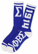 Phi Beta Sigma M3 Socks Royal Blue - £9.63 GBP