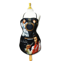womens Apron Elvis Presley guitar shaped apron - $372.19 MXN