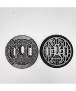 Flow Mounting Discs Black Snowboard Bindings Parts Plates Disks 4x4 Padded - $41.04 CAD