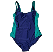 Lands End Womens Size Large One-Piece Swimsuit Fully Lined Scoop Neck Na... - $368.14 MXN