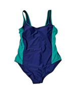 Lands End Womens Size Large One-Piece Swimsuit Fully Lined Scoop Neck Na... - $365.13 MXN