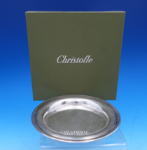 Malmaison by Christofle Silverplate Wine Bottle Coaster in Orig Box 5 7/8&quot; #7960 - £165.90 GBP