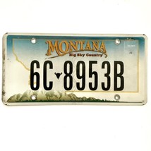 Untagged United States Montana Gallatin County Passenger License Plate 6... - €10,31 EUR