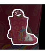 members mark Unicorn Rain Boots Youth Toddler Girls Pink Rubber Rainbow ... - $403.06 MXN