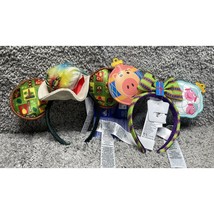 Disney Parks Ears Enchanted Tiki Room &amp; Toy Story Holiday Headband Bundl... - $38.87