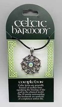 Celtic Harmony Amulet Pendant, Complete with Crystal, Adjustable Size - $778.80 MXN