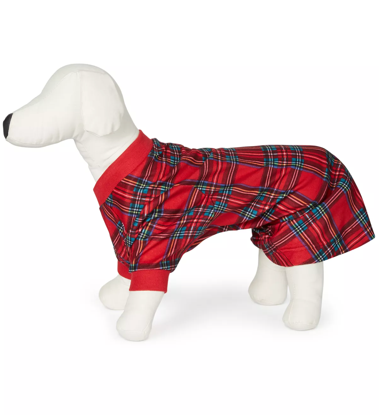 Primary image for allbrand365 designer Pet Matching Brinkley Plaid Pajamas Size Medium Color Red