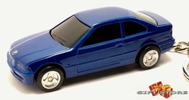 RARE KEY CHAIN BLUE BMW SERIE 3 318i 320i 323i 328i E46 CUSTOM LIMITED E... - $38.98