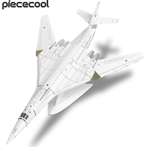3D Model Kits 1:200 Tu-160 Bomber Puzzle Metal DIY Toys Plane Jigsaw Cre... - £40.45 GBP