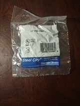 Steel City LN101-3 Zinc Plated Steel Conduit Locknut 1/2 in. for Rigid/IMC - $5.82