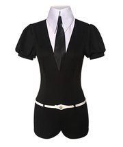 ZYHCOS Elasticity Close-Fitting Jumpsuits Outfit Cosplay Costume (Large, Cloack) - $39.19