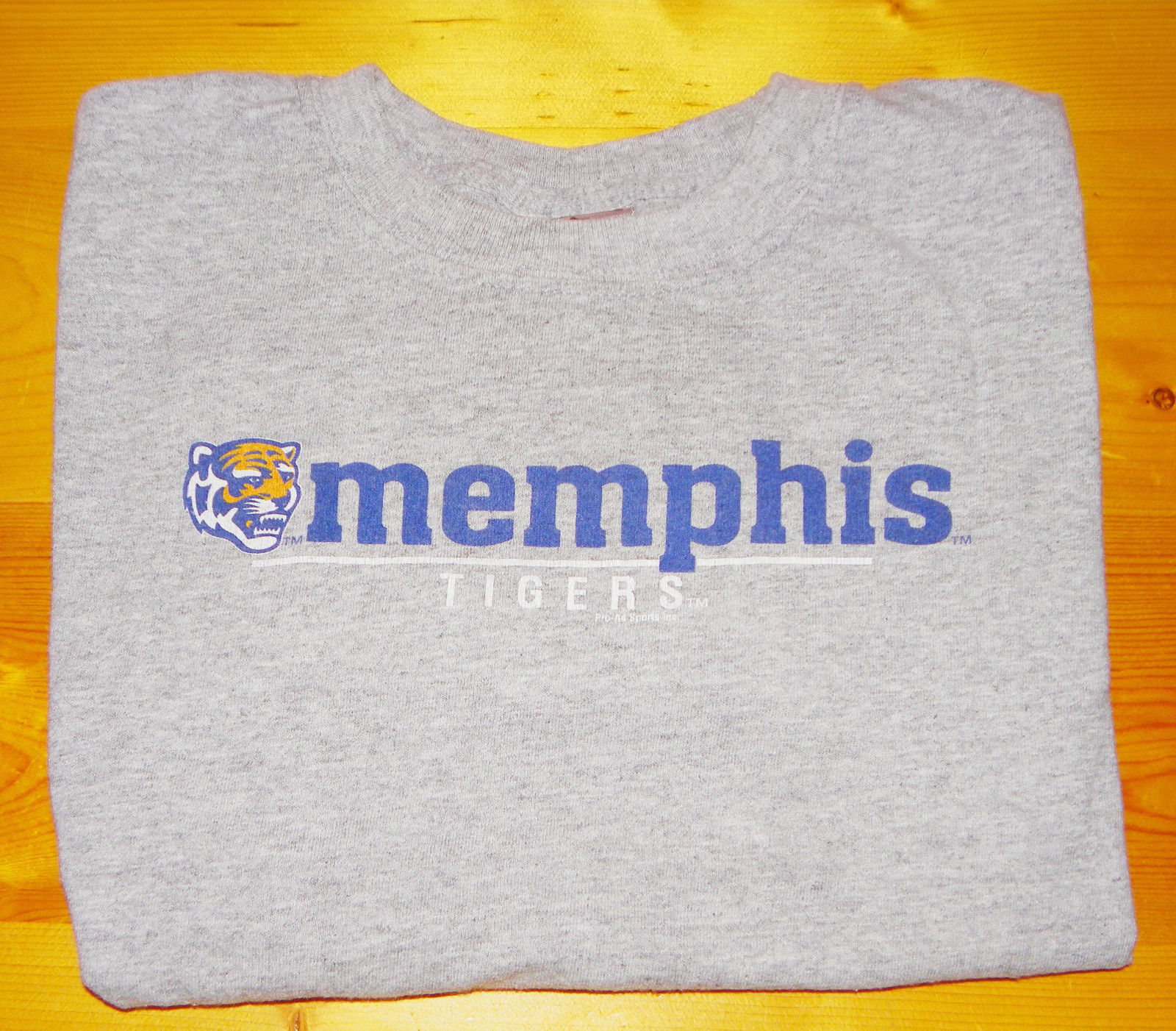 Memphis Tigers Gray T-Shirt Youth Size S (6/8) Univ. of Memphis Tigers Boy Girl - £7.14 GBP