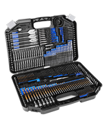246-Pc Drill Bit &amp; Driver Set — Multi-Material for Wood, Metal, Masonry,... - $58.22