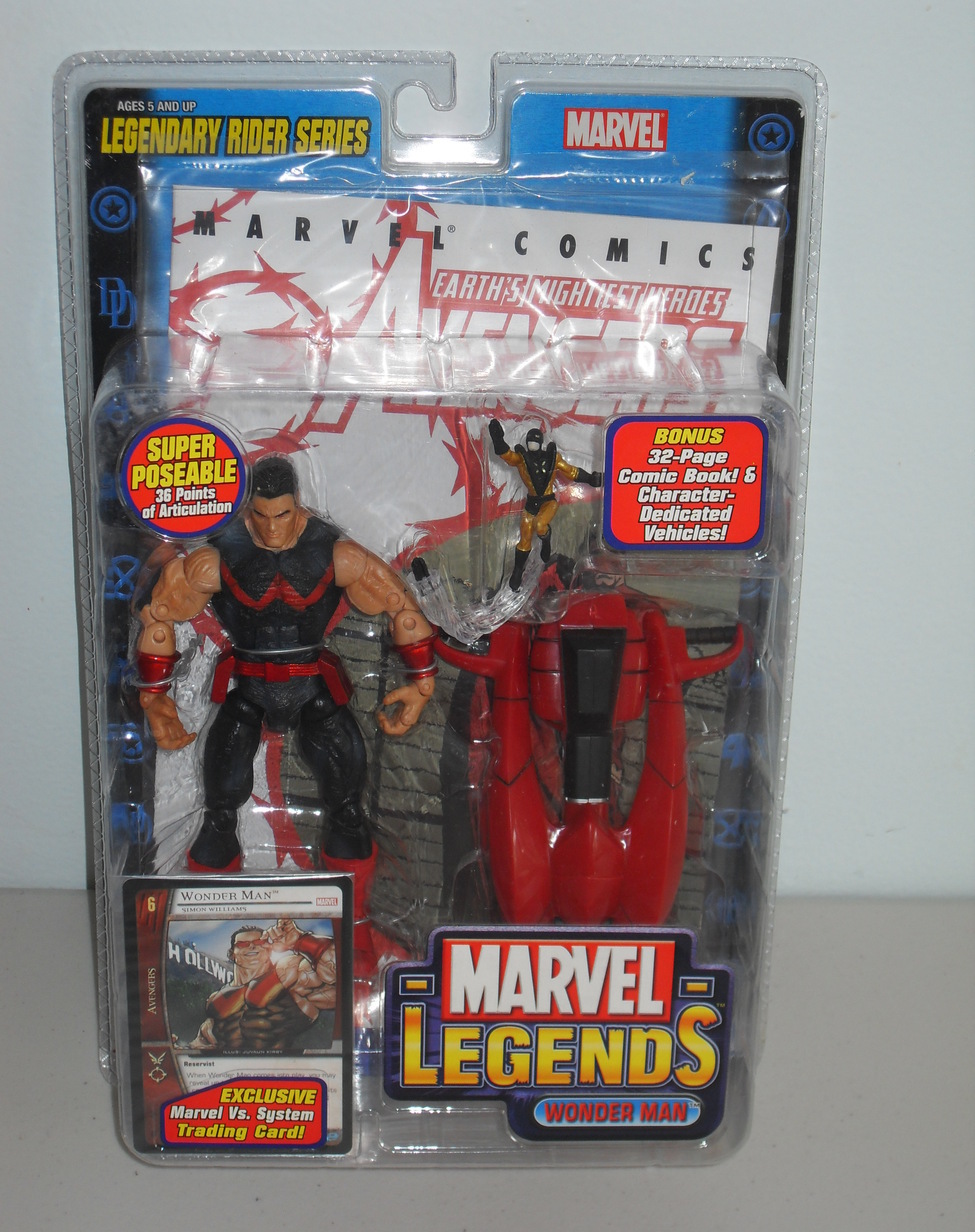 2005 Marvel Legends Wonder Man Figure New In The Package - £31.31 GBP