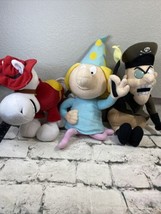 Rocky and Bullwinkle and Friends Plush Collectible Toys Dolls Lot of 3  - £19.45 GBP