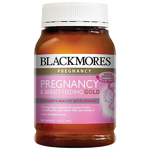 Blackmores Pregnancy & Breastfeeding Gold 180 Caps Health Supplement Essential N