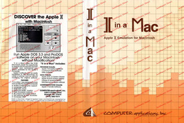 Vintage Apple Macintosh ][ in a Mac Apple II emulation software on New 800k disk - £15.15 GBP