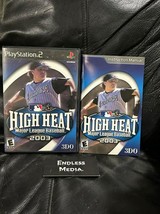 High Heat Baseball 2003 Playstation 2 Box and Manual Video Game Video Game - £2.24 GBP