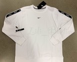 NWT Nike CN6872-100 Women Sportswear Sweatshirt Top Loose Fit White Blac... - $39.95