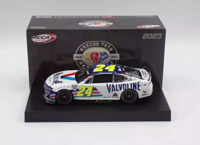 2023 WILLIAM BYRON #24 Valvoline Watkins Glen Win 1:24 Elite 298 - £122.20 GBP