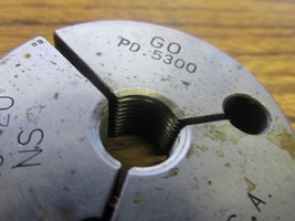 Go Thread Ring Gage  9/16&quot;-20 NS - $99.00