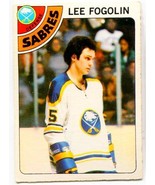 1978/79 OPC Lee Fogolin Card #27 Buffalo Sabres - £1.58 GBP
