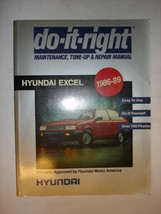 Hyundai Excel Maintenance, Tune-Up &amp; Repair Manual - £3.62 GBP