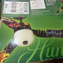 HUNTER X-Board 23349 294982 48in Ceiling fan with Light Kit Graffiti Blades 3 - $197.99