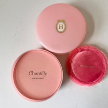 Houbigant Chantilly Dusting Powder 5 oz  New Sealed, No box Vintage Pink Puff - $84.15