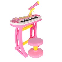 31 Pink Children Musical Toys Electronic Keyboard Piano With Karaoke R - £70.35 GBP